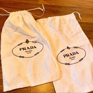 Prada Shoe Dust Bags